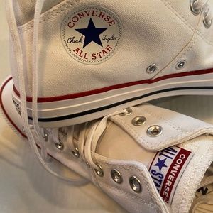 White All-Star Converse